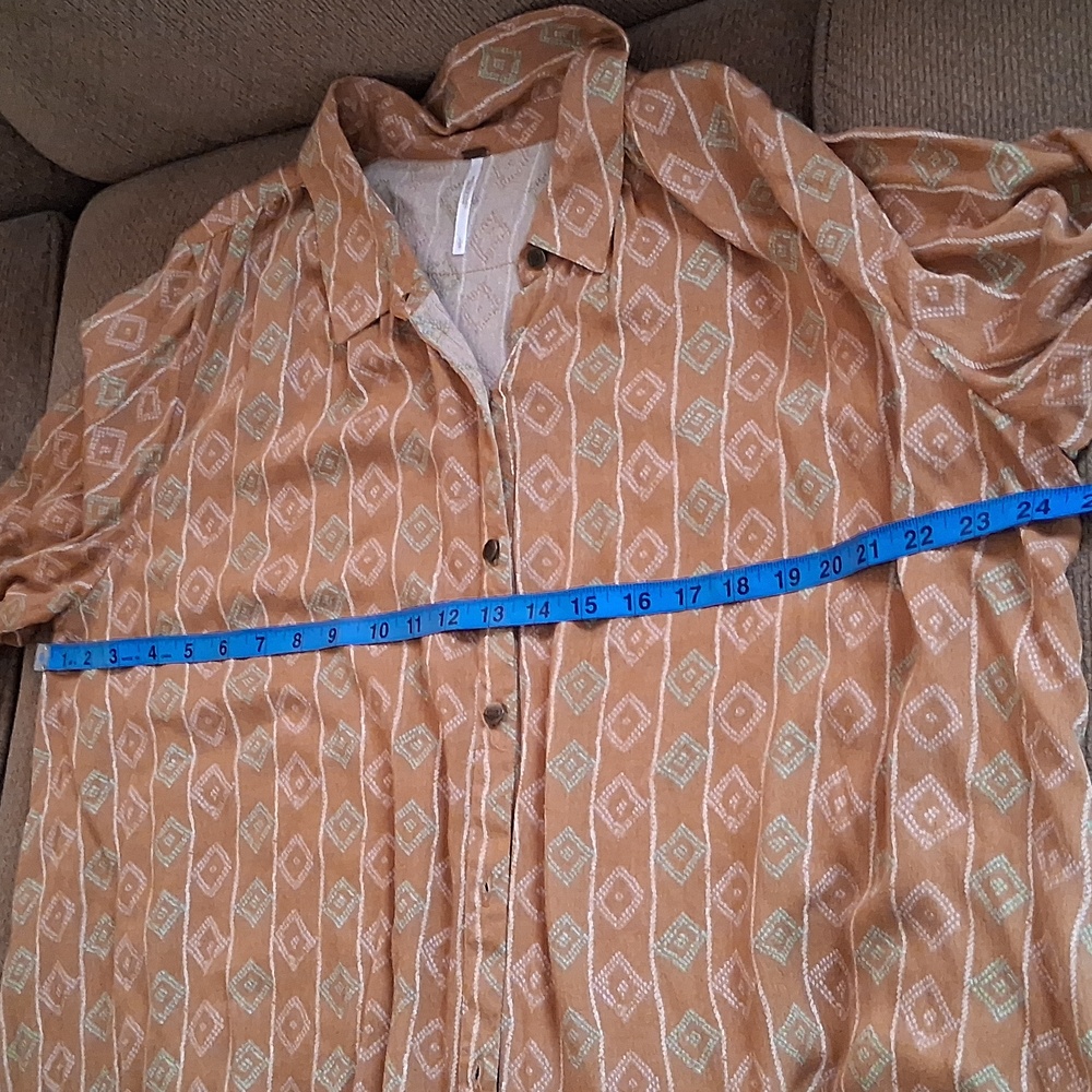 Free People Button Up Top - Picture 6 of 9